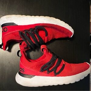 Adidas Cloudfoam Lite Racer Adapt Red and Black Sneakers